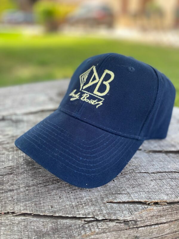 Casquette bleu marine brodée Andy Booth