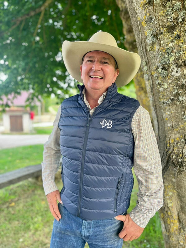 Blouson sans manches Bleu