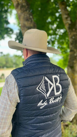 Blouson sans manches Bleu – Image 3