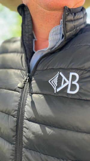 Blouson sans manches Noir – Image 3